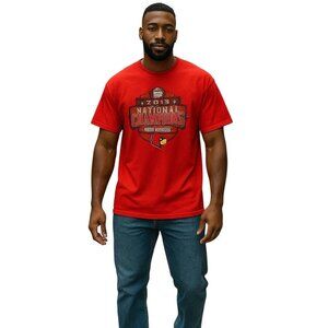 2013 NCAA Louisville Cardinals T-Shirt Unisex Size XL Basketball National Champs